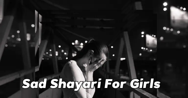 Sad Shayari For Girls