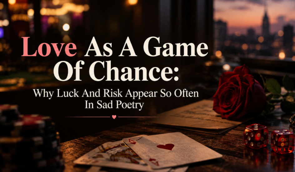 Love As A Game Of Chance: Why Luck And Risk Appear So Often In Sad Poetry Love As A Game Of Chance